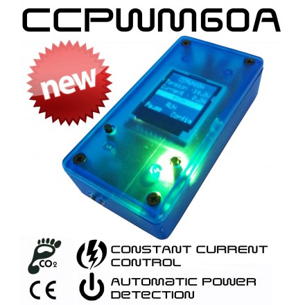 60A CCPWM konstant Strøm - Elektronisk Kontrol - Indstilbar